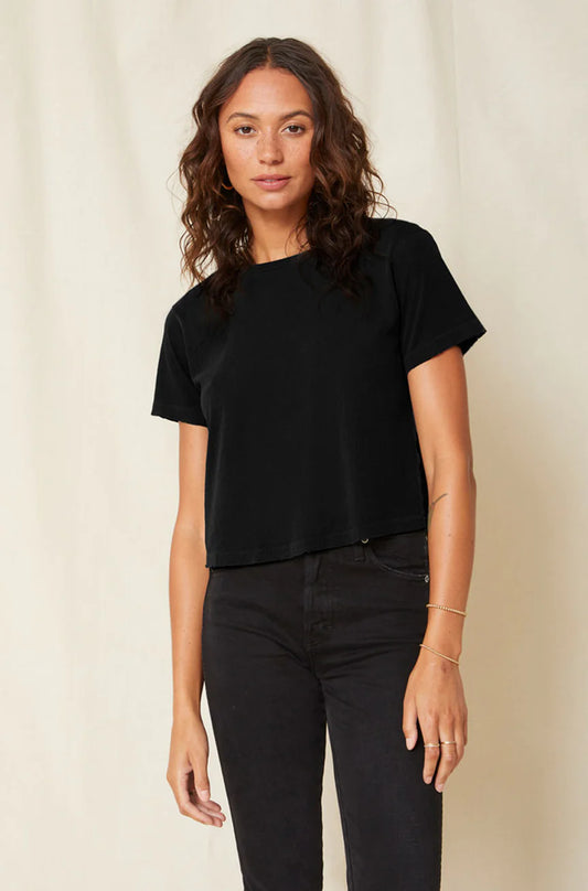 the BABE tee, black