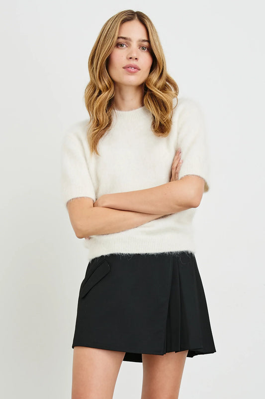 the ADRIANA skirt, black twill