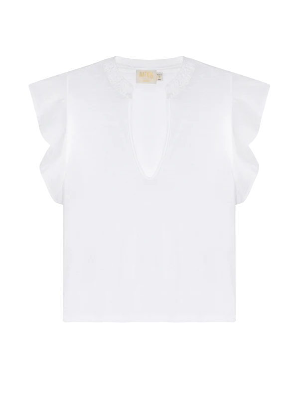 the CONSTANCE top, white