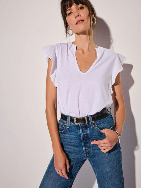 the CONSTANCE top, white