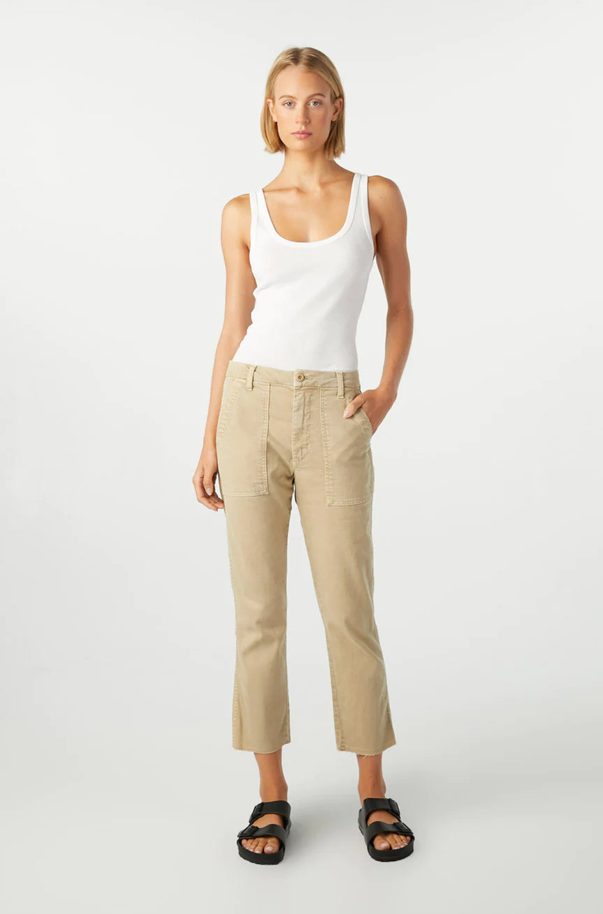 the EASY ARMY trouser, khaki