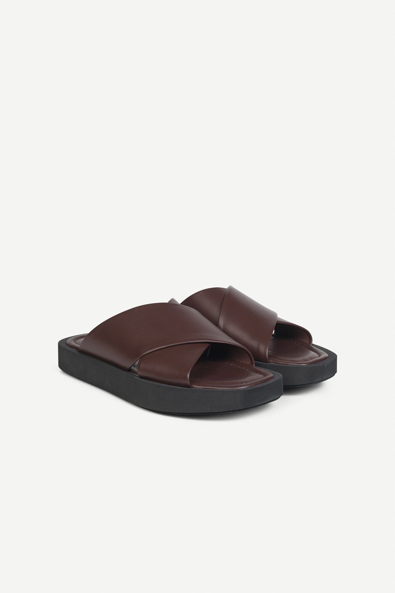 The SAFIONA Sandal, Brown Stone