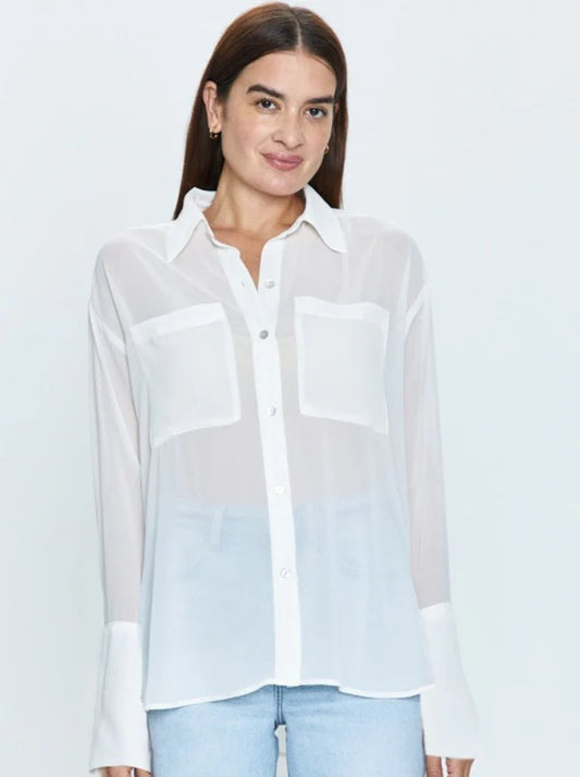 The WILLA Sheer Blouse