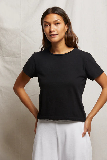 the LISA tee, true black