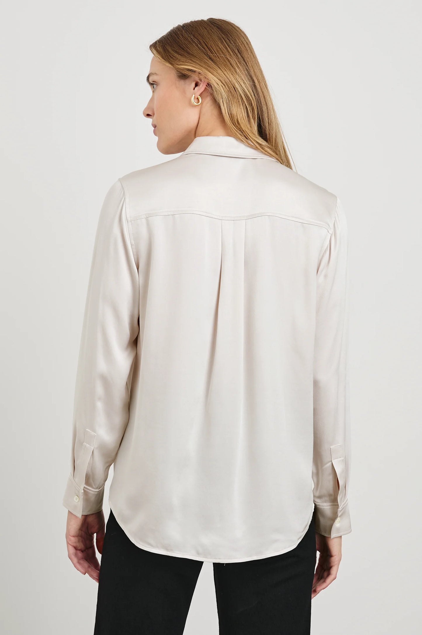 the MARIA shirt, ivory