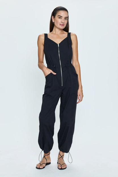 the VIVA jumpsuit, noir