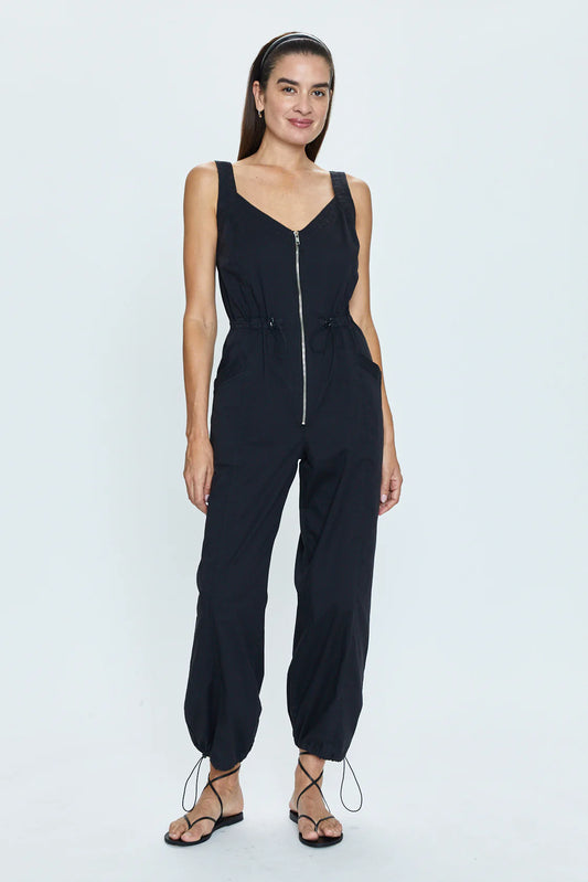 the VIVA jumpsuit, noir