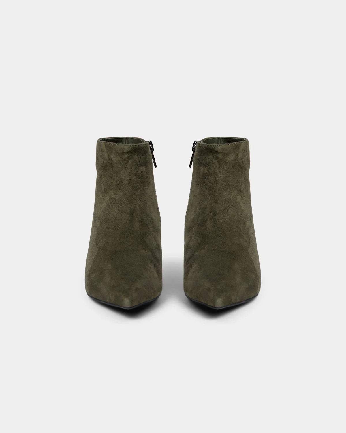 the ESSENTIALS bootie, army suede