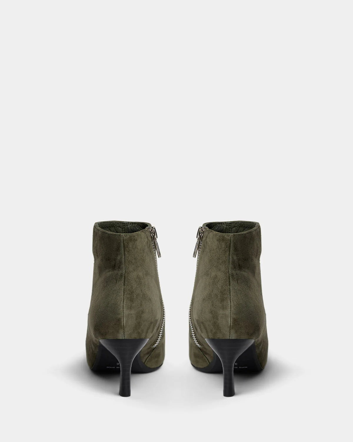 the ESSENTIALS bootie, army suede