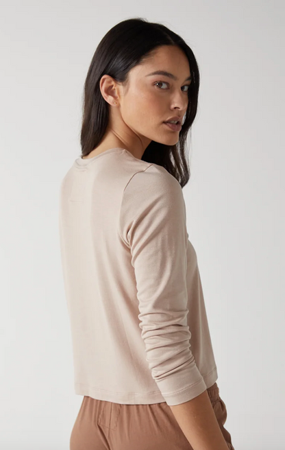 The PACIFICA Modal Jersey Long Sleeve, Nude