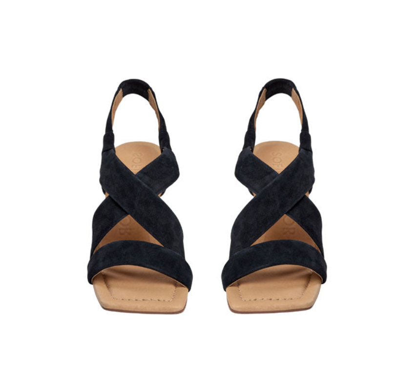 The SUEDED Heeled Sandal