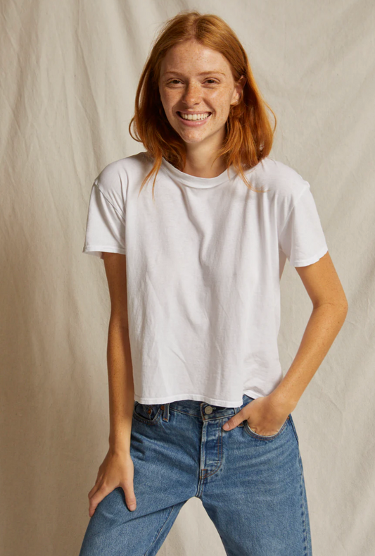 the HARLEY tee, white