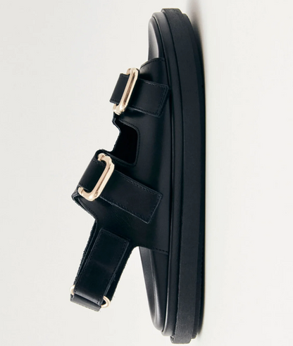 The HARPER Sandal, Black