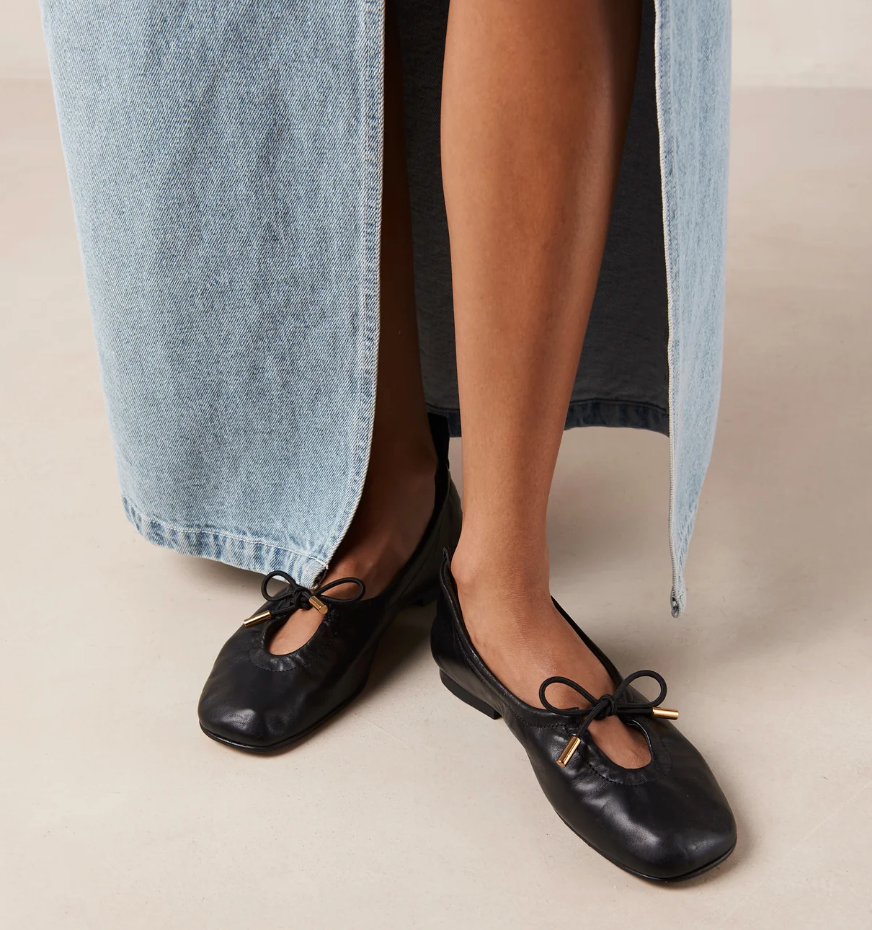 The ROSALIND Ballet Flat, Black