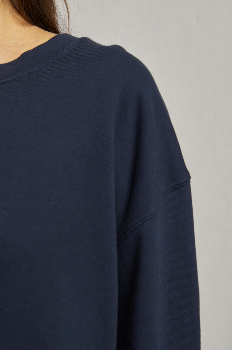 the TYLER vintage pullover, navy