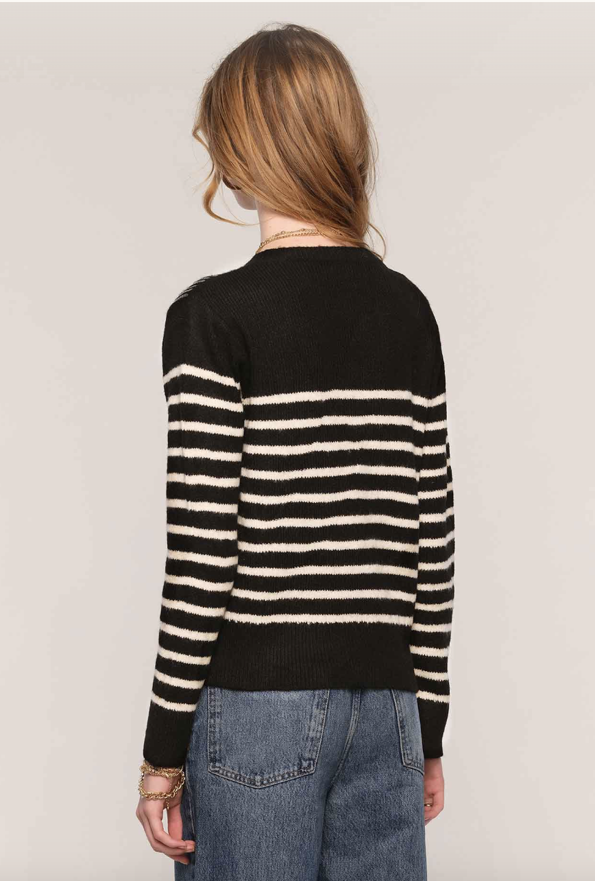 the BREANNA cardigan, black