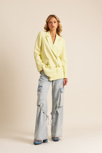 The LINCOLN Blazer, Lemon Chiffon