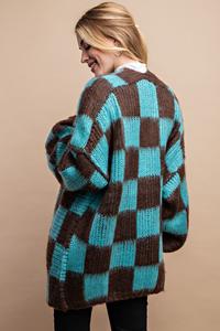 the CHECKERBOARD cardigan