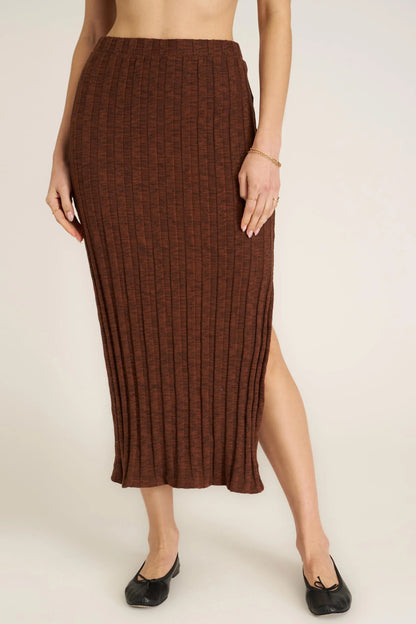 the GIORGIA rib skirt