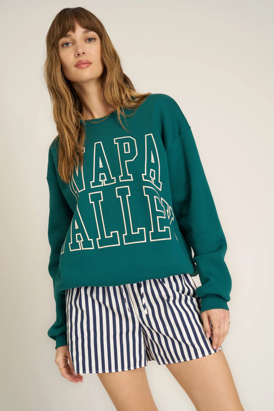 the NAPA sweatshirt