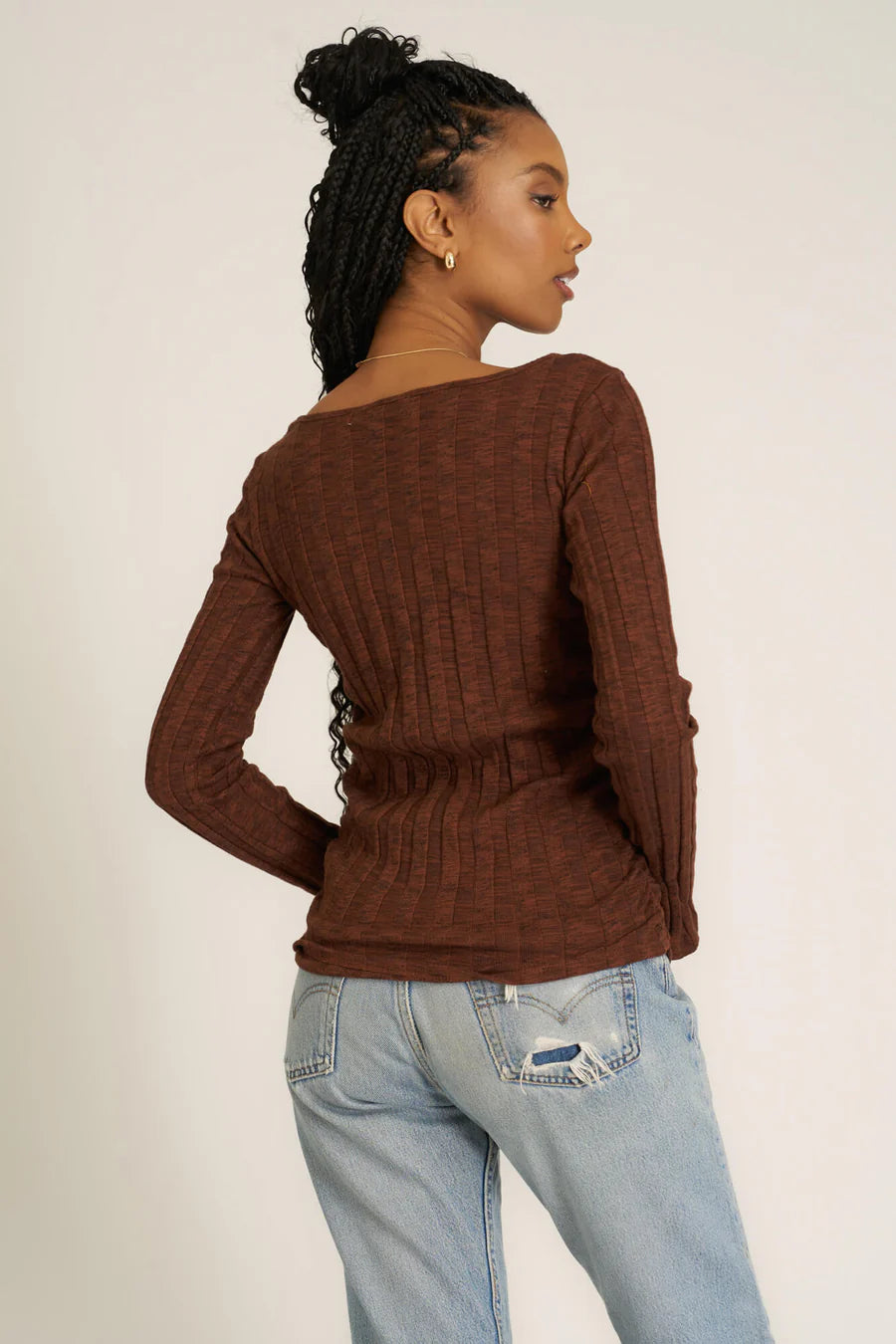 the SANNA boat neck top