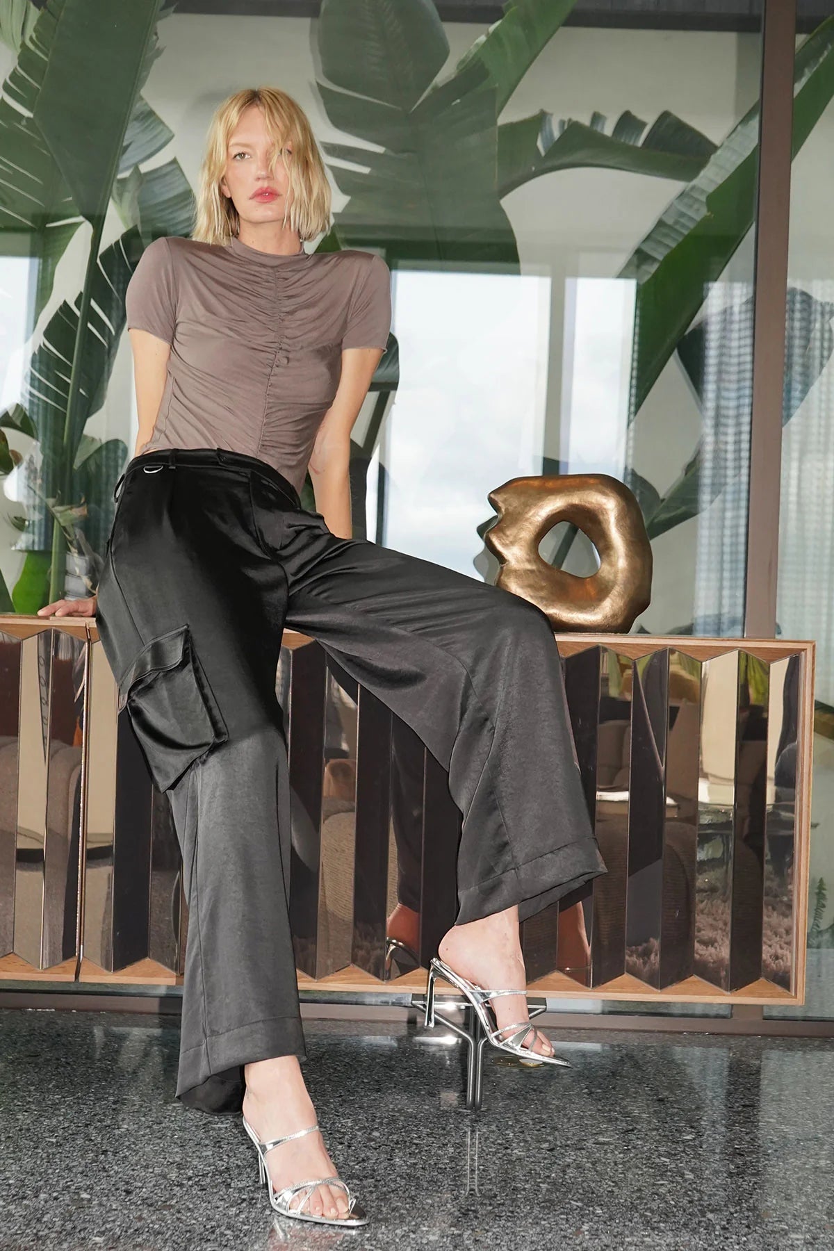 The LOU Silky Pant