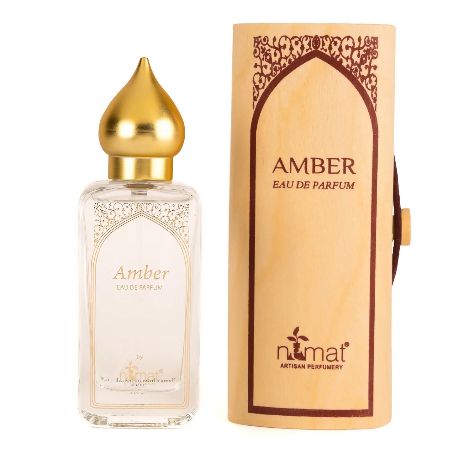 the AMBER eau de parfum